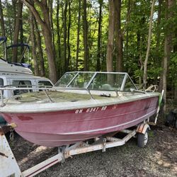 1974 caravelle 17' 115 evinrude