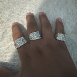 925 Nugget Rings 