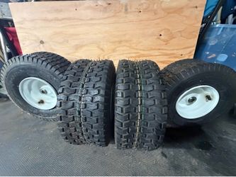 Lawn Tires - 15 x 6.00.- 6 | Brand New - Never Used **Moving Sale**