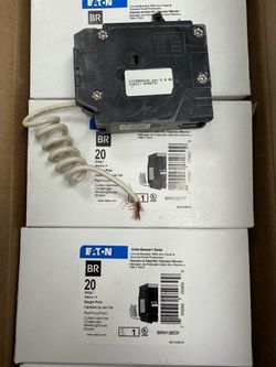Eaton BRN120DF Dual Function BR 1P 20A 240V 50/60Hz