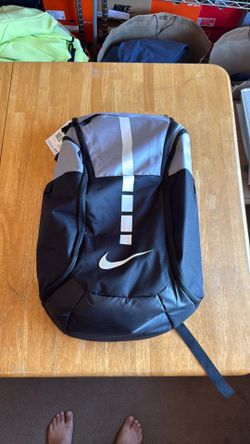 New Nike Hoops Elite Pro Backpack Gym Bag Black Gray