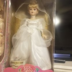 Victorian Rose Collection Porcelain Doll