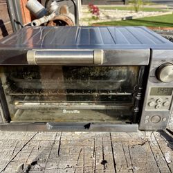 Brevel Toaster Oven Baked Toast Broil