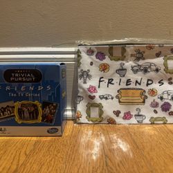 FRIENDS Trivial Pursuit & Make-Up Bag