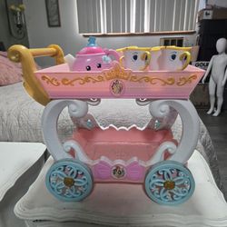 Disney Princess Tea Cart And Tea Set
