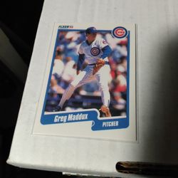 1990 Fleer Greg Maddux