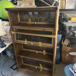 Banister Bookcase W/ 4 Shelves