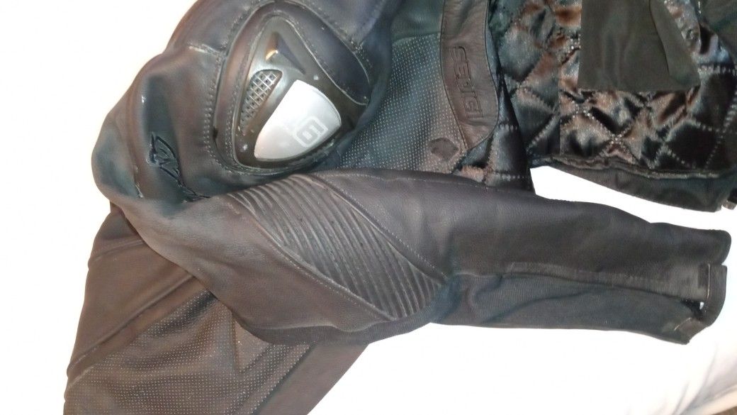 Sedici #16  Armored Leather Jacket 