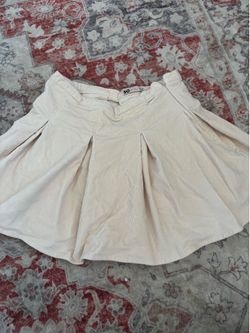 SO light pink pleated mini skirt size 5