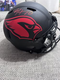 DEANDRE HOPKINS Signed Autograph Arizona Cardinals Full Size Replica Helmet- BAS