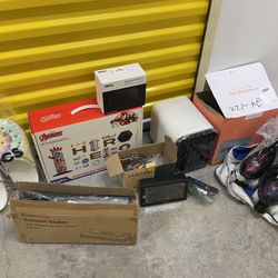  Mini Fridge , Touch Screen Radio, 8bitdo Ultimate Controller For Pc/Xbox, Vacuum Sealer , Hero Little Bites , Size 13 Tye Dye Crocs, Skates