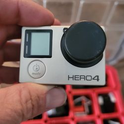 Two 2 Go Pro Gopro Hero 4 Silver Blank 