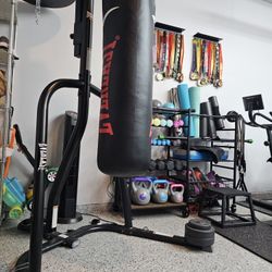 Punching Bag Stand w/ 100 Lb. Bag