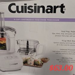 Cuisinart 9, 11 & 12 Cup Food Processor 