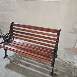 Cast Iron Bench 