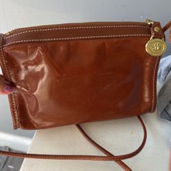 Vintage Brahmin Leather Crossbody 