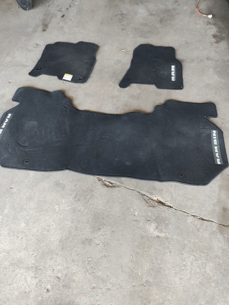 2017 Dodge Ram Bighorn Mats.