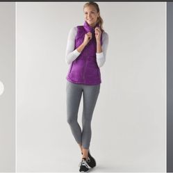 Lululemon down For A Run Vest Tender Violet 4 