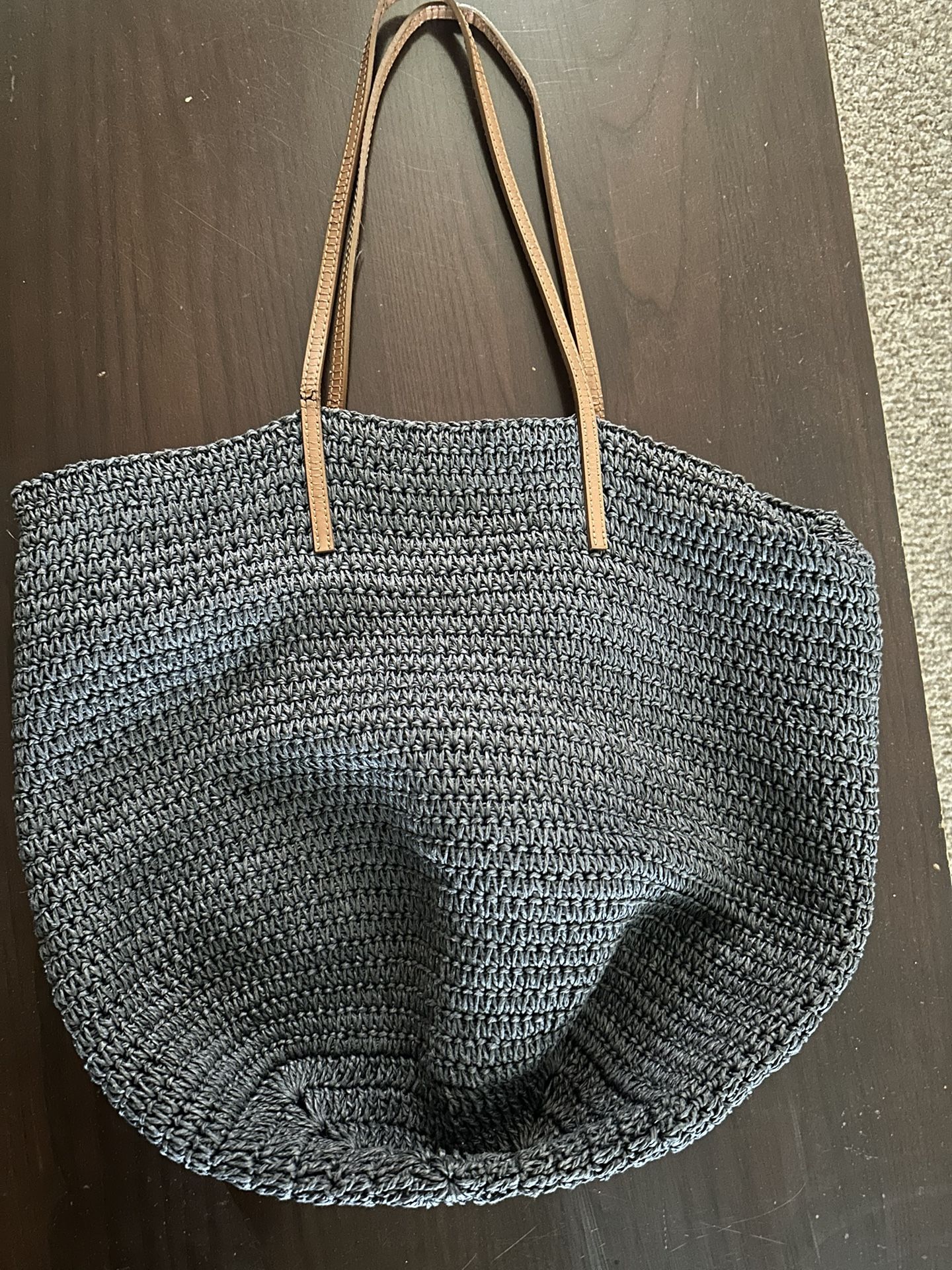 J Crew Waffle Bag Large