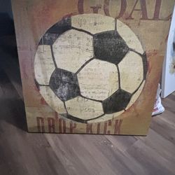 Soccer Canvas Wall Art
