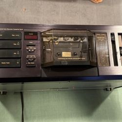 NAKAMICHI RX-202 TWO HEAD AUTO REVERSE STEREO CASSETTE DECK NEEDS SERVICING $400 FINAL PRICE NO OFFERS THANKS 