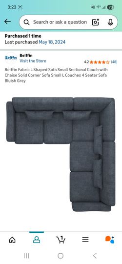 L shaped sectional sofa