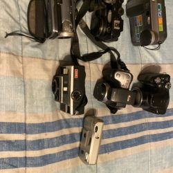  7 Sony Digital Maciça 10x  Nikon E5400. Polaroid  30x. Kodak Easy Share Dx6490. Kodak Instamatic 314  Studio 35