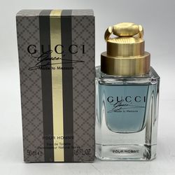 Gucci Made To Measure Pour Homme EDT 1.6 oz. 50 Ml New In Open Box *See Details*