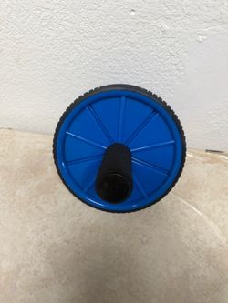 Blue Ab Roller Wheel, Great Condition