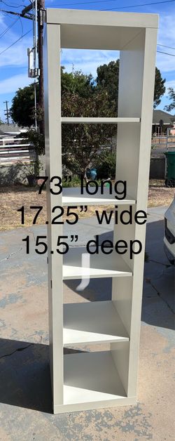 Ikea Kallax 1x5 shelf white