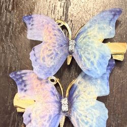 New Butterfly Hair Clip Sets Price Is For Each