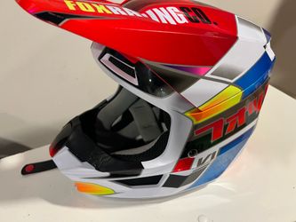 Youth fox racing helmet