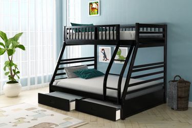Twin full bunk beds