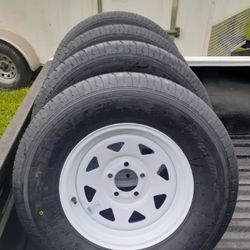 New trailer tires or wheels