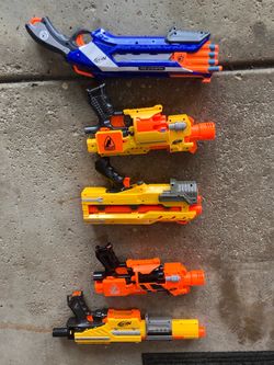 Nerf Blaster Lot of 5