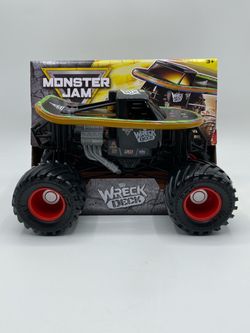 Monster Jam 1:24 Scale Series 29 Monsterized Tech Deck Wreck Deck
