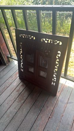 Vintage AsianBalinese carving teak