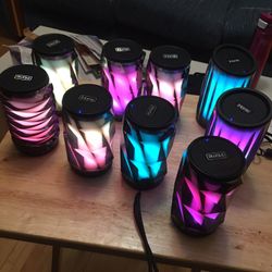 Bluetooth colored speakers