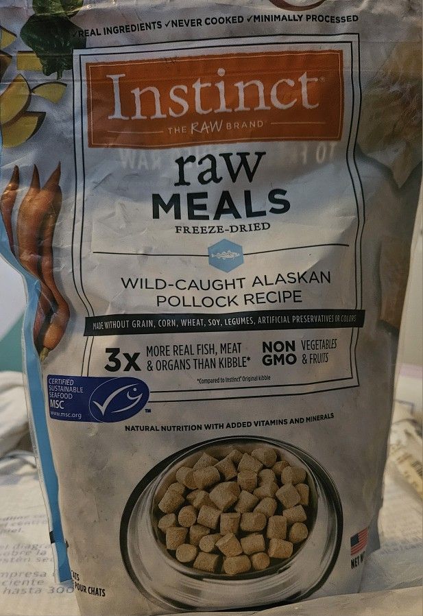Raw instinct freeze dried cat food so