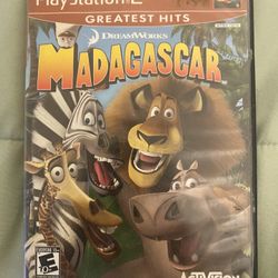 PS2 Madagascar Greatest Hits