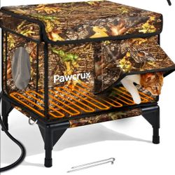 Weatherproof Heated Cat House