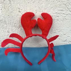 Red Crab Lobster Shaped Headband