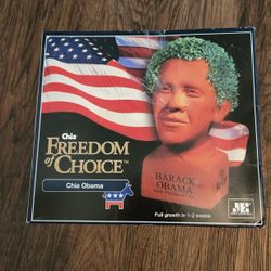 Obama Chia Head