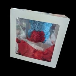 Valentine's Foam Bear In Clear Box 