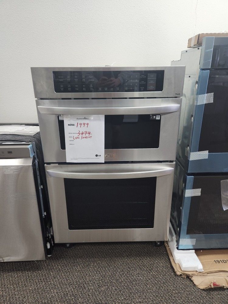 LG DOUBLE OVEN/MICROWAVE 1999! 0 DOWN 0% FINANCING! 1YR WARRANTY! 48HR DELIVERY!