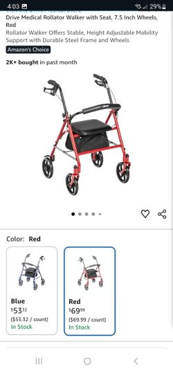 Walker With Seat