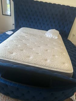 Bed and frame