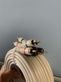 Steren 12ft Hdtv Component Audio/video 5-rca Cable - Pp-254-612iv