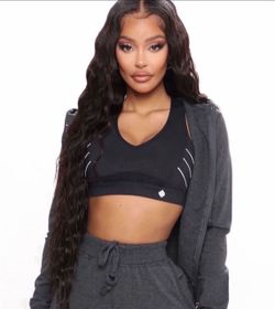 Grey zip up hoodie