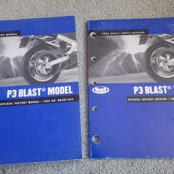 2004 Buell Blast P3 Service Manual & Parts Catalog
